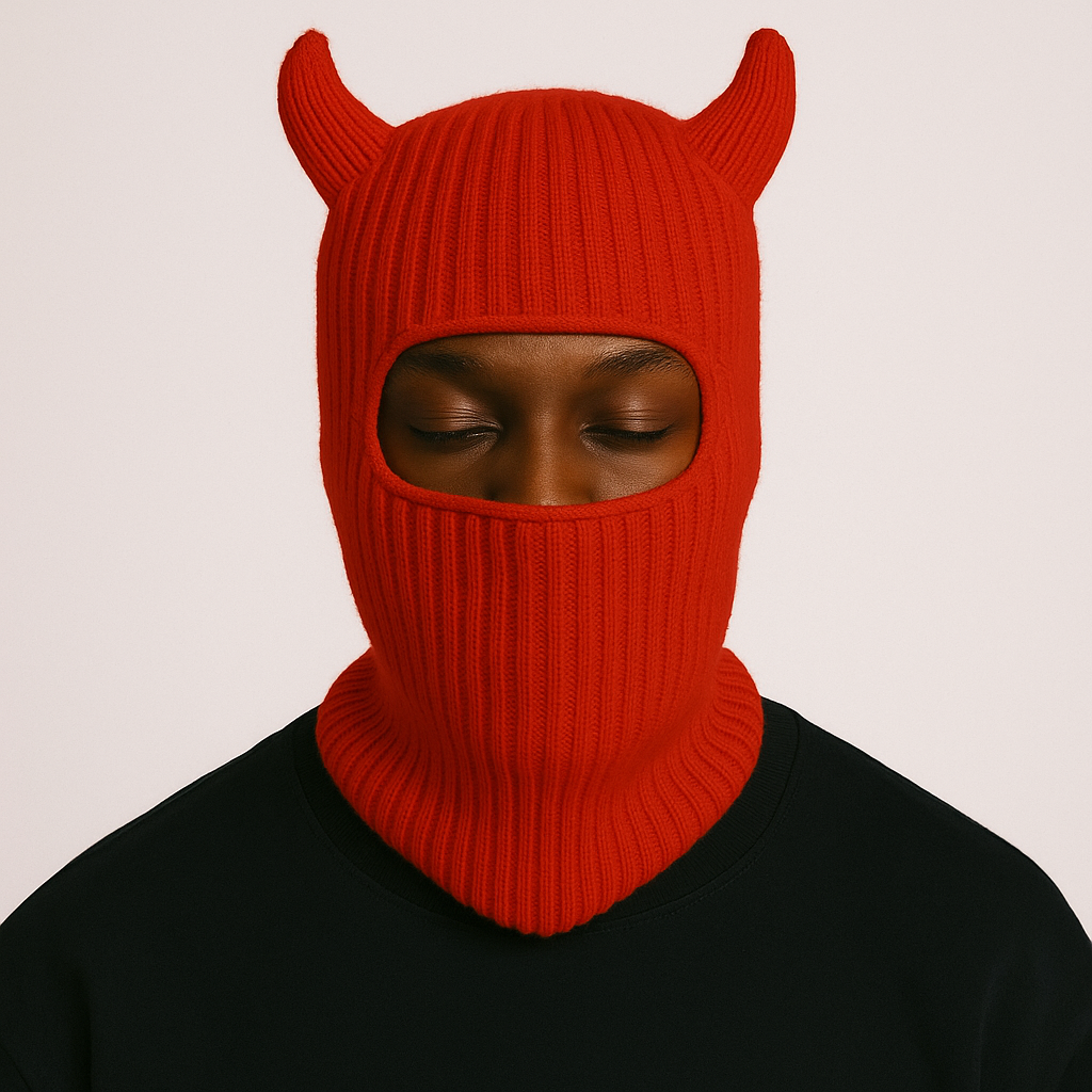 Devil ski mask