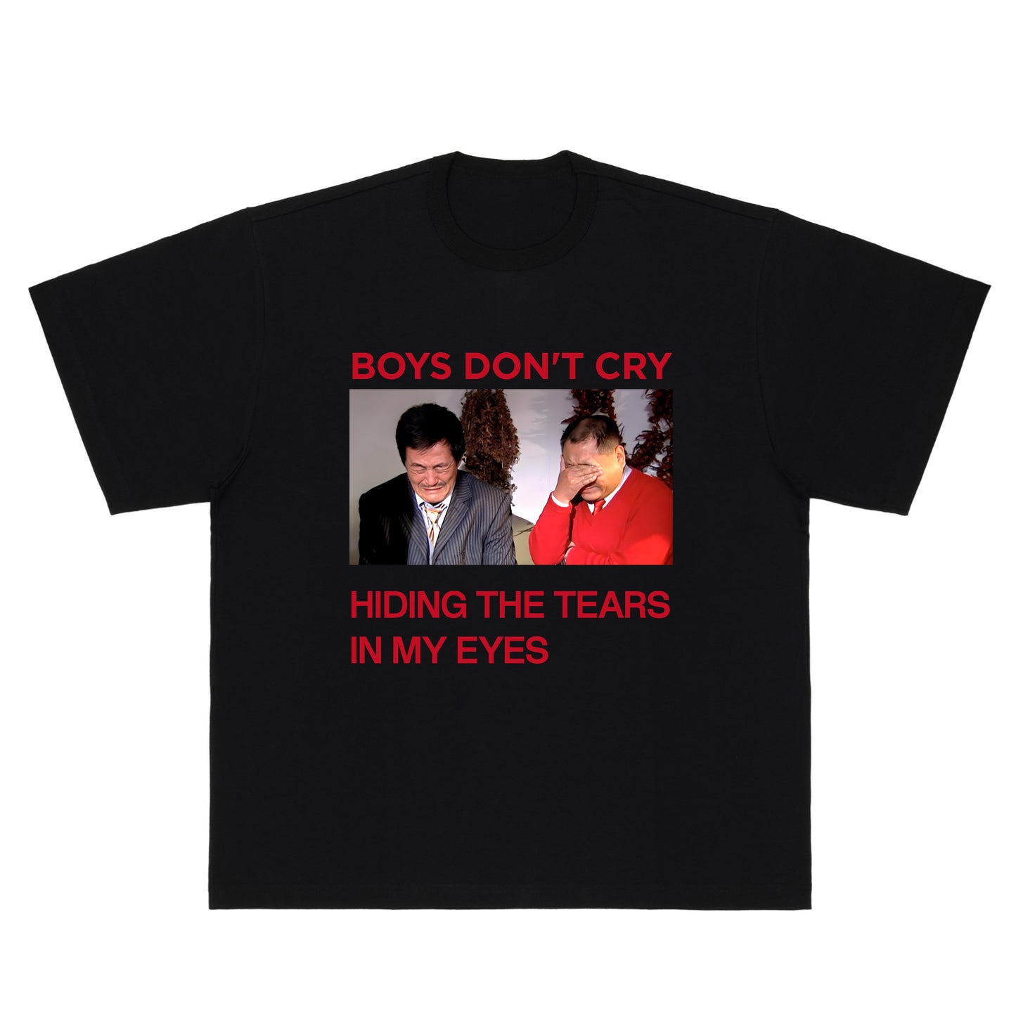 Boys cry T