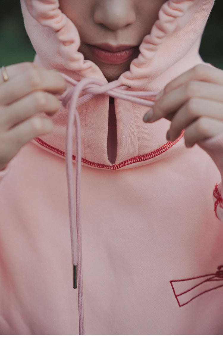 Pinku hoody