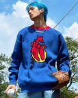 Heart sweater