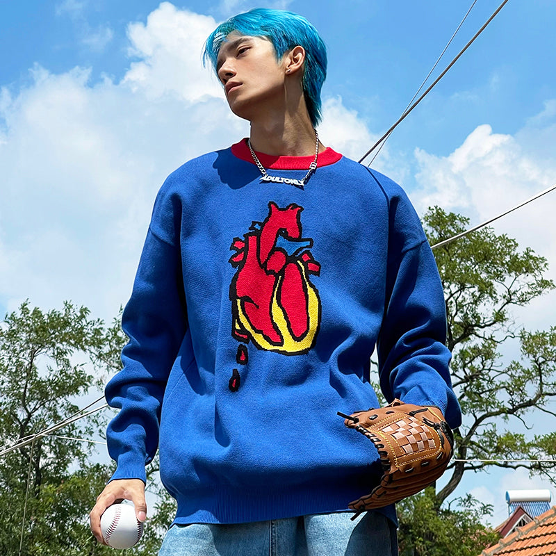 Heart sweater