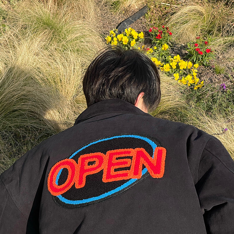 Open jacket
