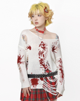 Blood pullover