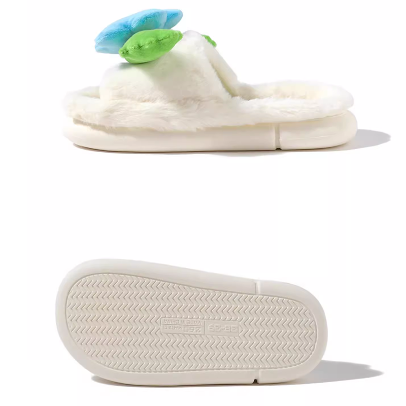 Flower slippers
