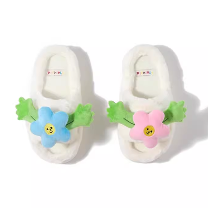 Flower slippers