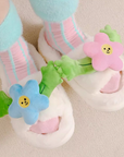 Flower slippers