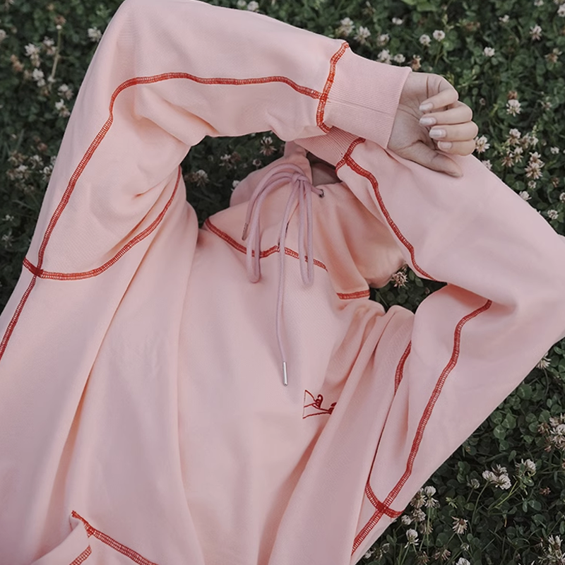 Pinku hoody