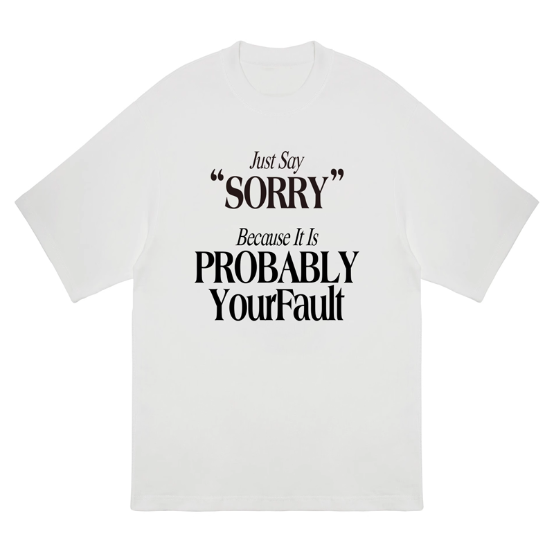 Say sorry T