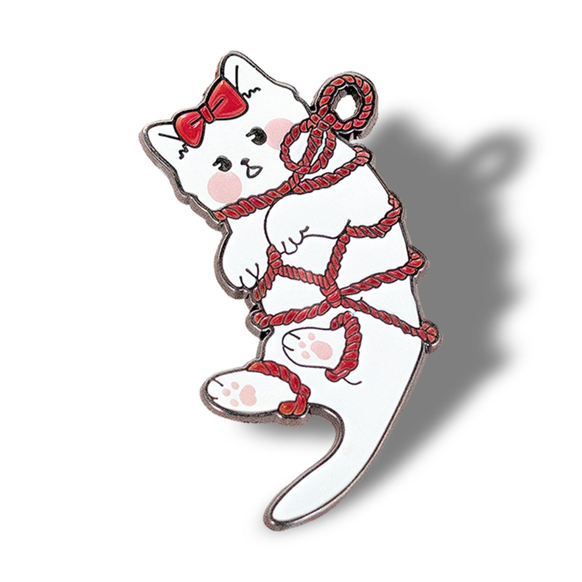 Shibari neko pin