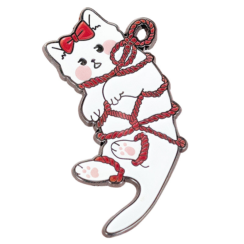 Shibari neko pin