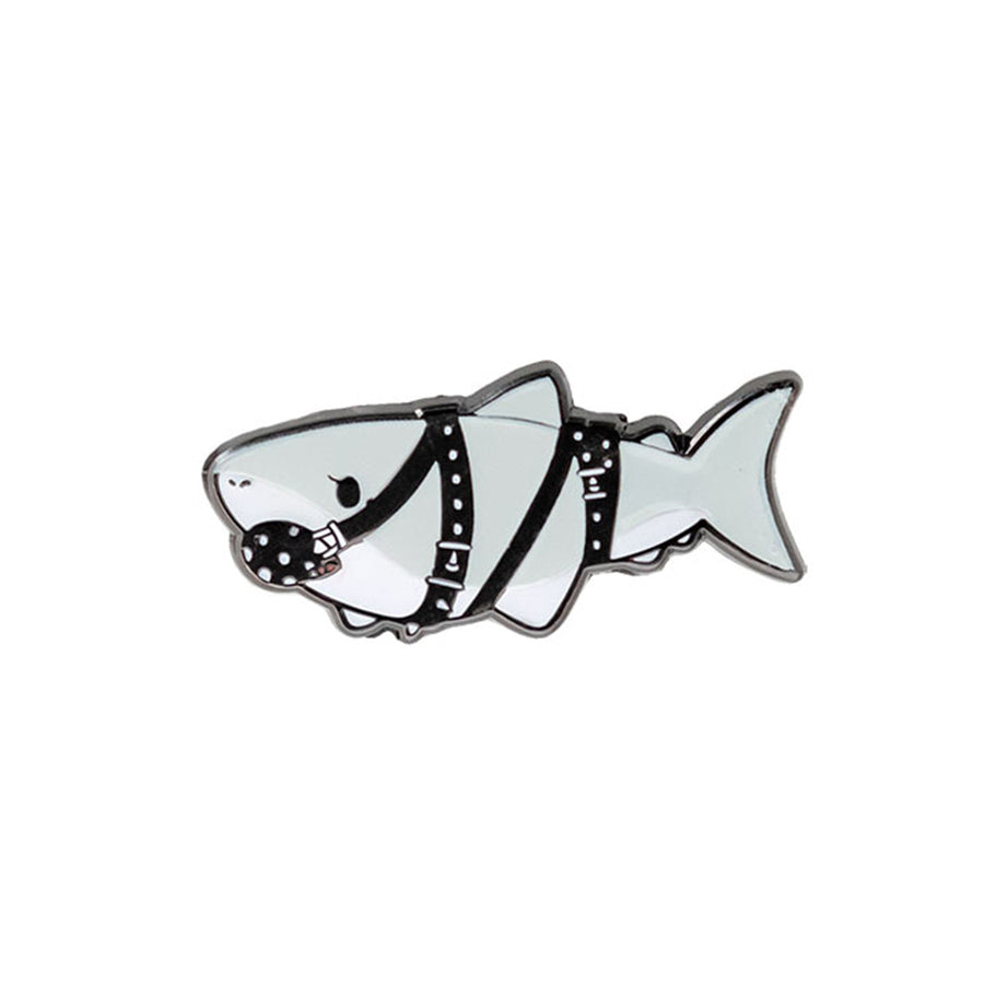 Sub shark pin