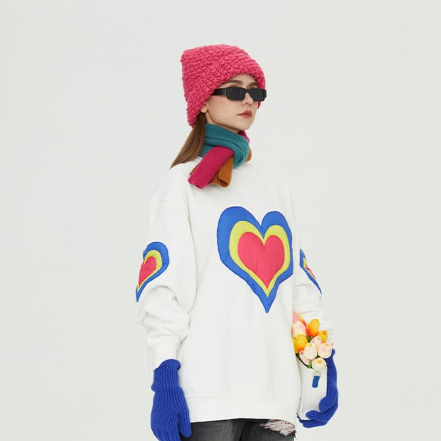 Heart sweatshirt