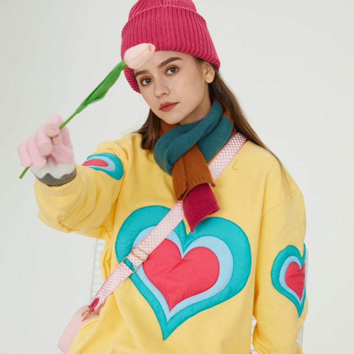 Heart sweatshirt