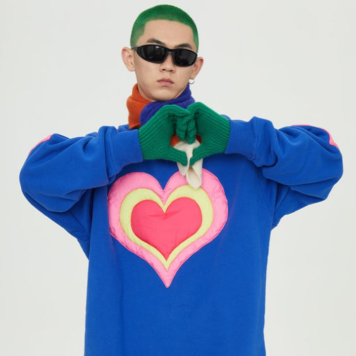 Heart sweatshirt