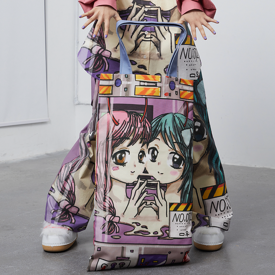Steam tote bag