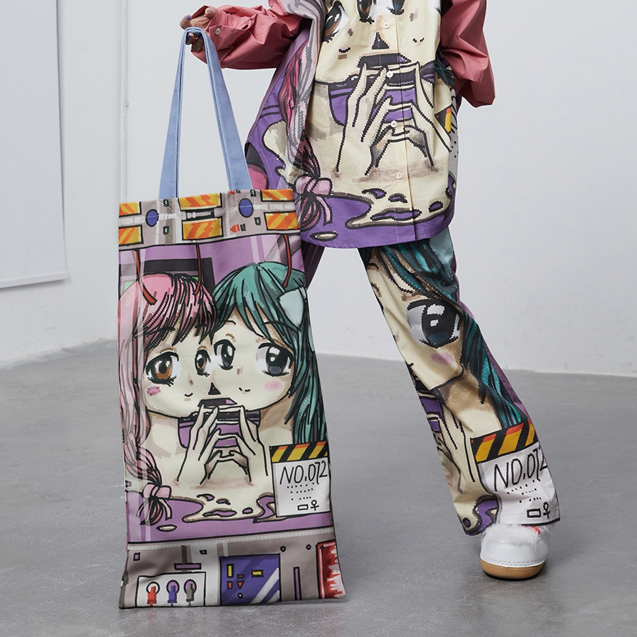 Steam tote bag