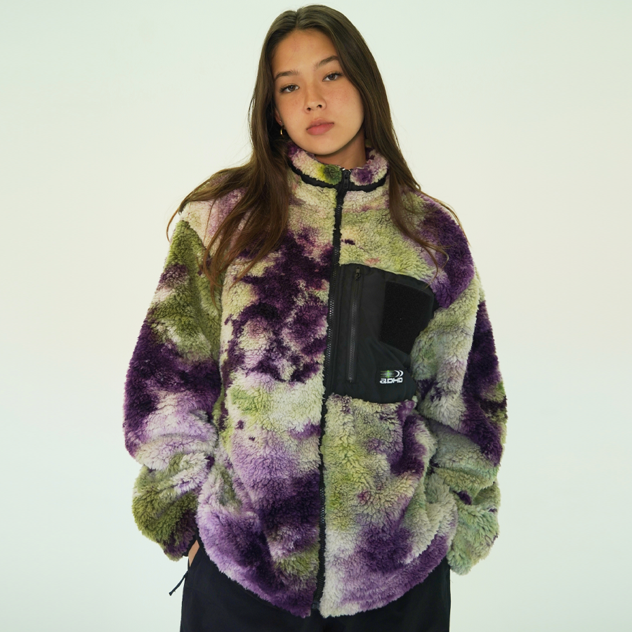 Dye fleece