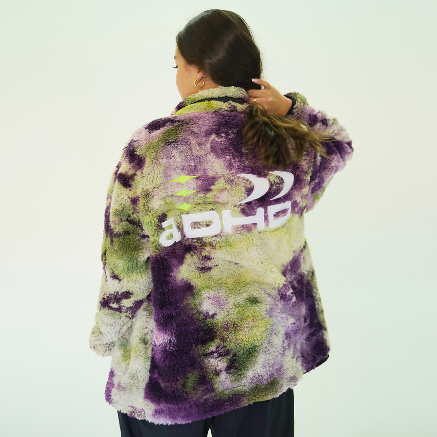 Dye fleece