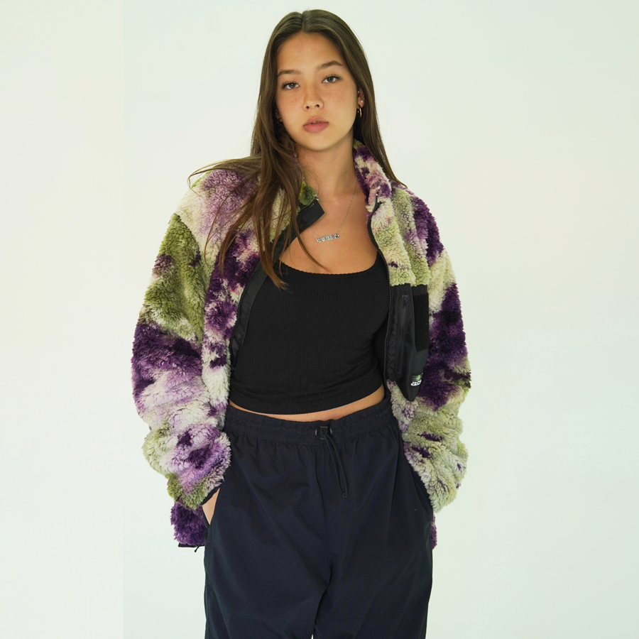 Dye fleece