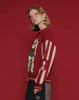 Lucky cat sweater