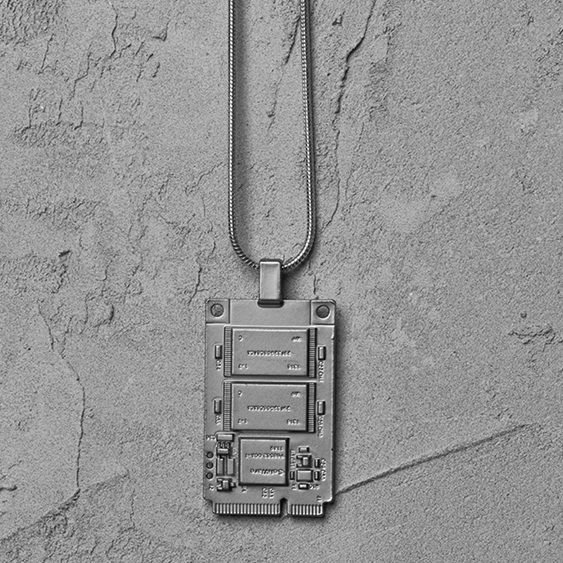 PCB dog tag